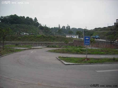 大型车辆直角转弯场地