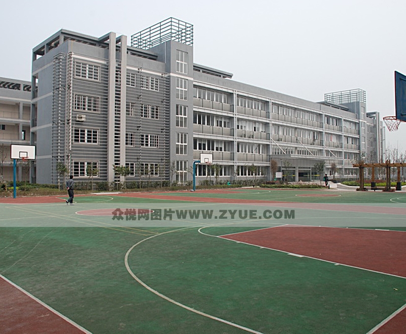 公交驾校教学大楼全景