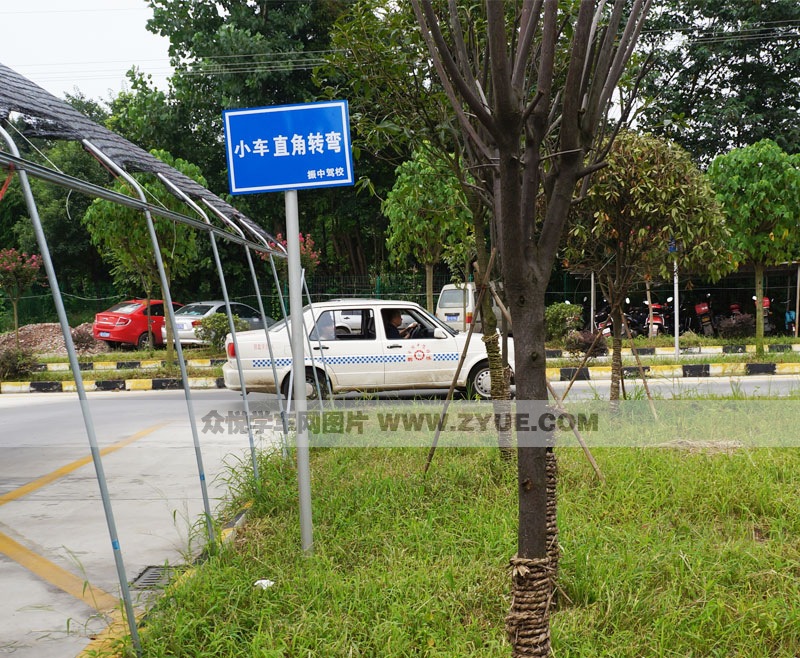 市振中驾校直角转弯教学(一)